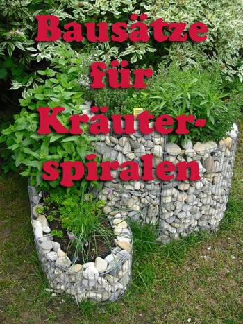 Kräuterspiralen Bausätze